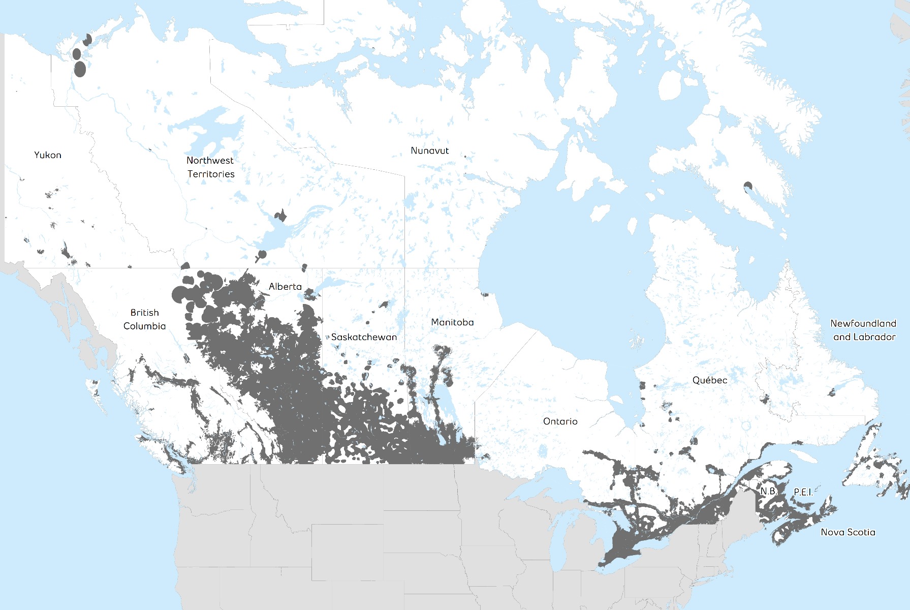 Bell Fibre Coverage Map